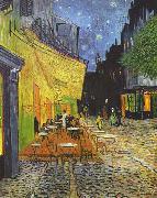 Vincent Van Gogh The CafeTerrace on the Place du Forum, Arles, at Night September oil painting on canvas